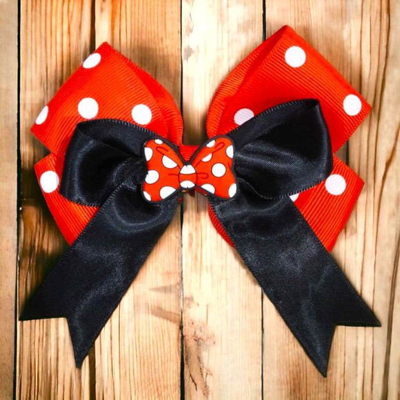 Hand Crafted Other - Minnie Mouse Hair Bow